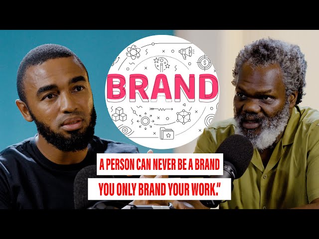 A PERSON CAN NEVER BE A BRAND, YOU ONLY BRAND YOUR WORK.