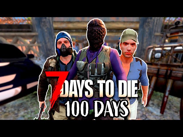 I Played 100 Days in 7 Days to Die Rebirth