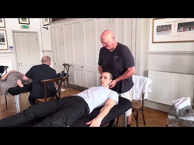 Advanced Raynor massage class in London September 2023