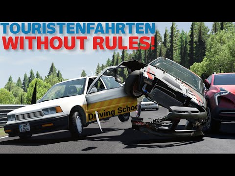 Sending it every which way I can!! | The Nordschleife is amazing in BeamNG Drive!