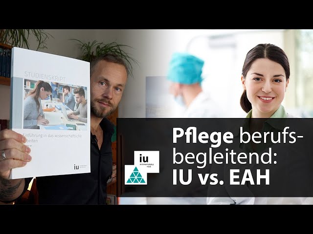 Pflege im Fernstudium: IU vs. EAH | berufsbegleitend Bachelor Pflegemanagement
