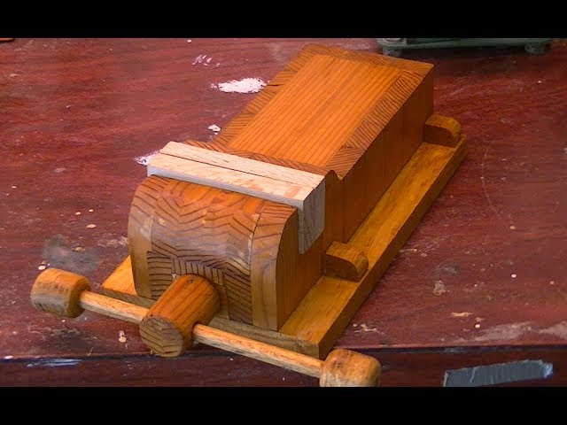 Home Made Wooden Vise - Woodworking - Part one