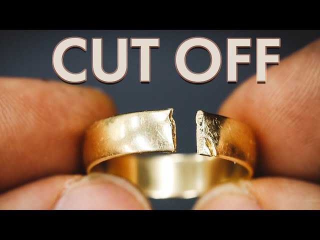 FIXING a ring that was CUT OFF!