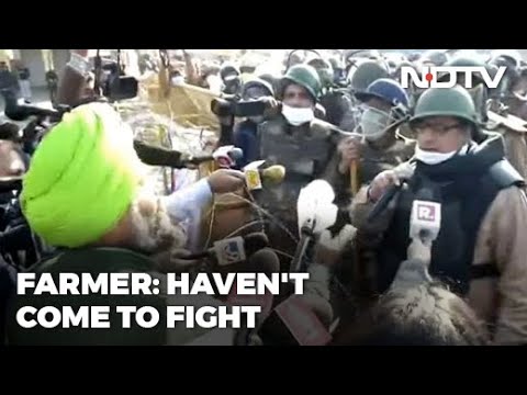 Farmers Protest: "No Covid For Cops, Only Us?" Farmers Question Heavy Police Deployment