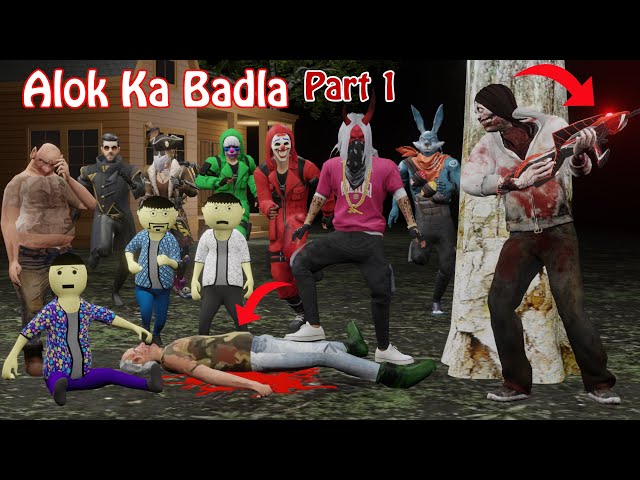 Gulli Bulli Aur Alok Ka Badla Part 1 | Gulli Bulli Aur Jeff The Killer | Make Joke Of Horror
