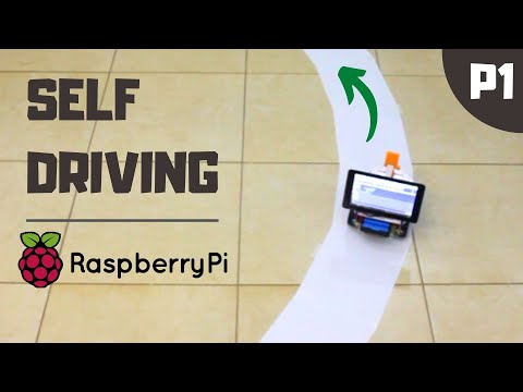 Self Driving Car with Lane Detection using Raspberry Pi (2020)
