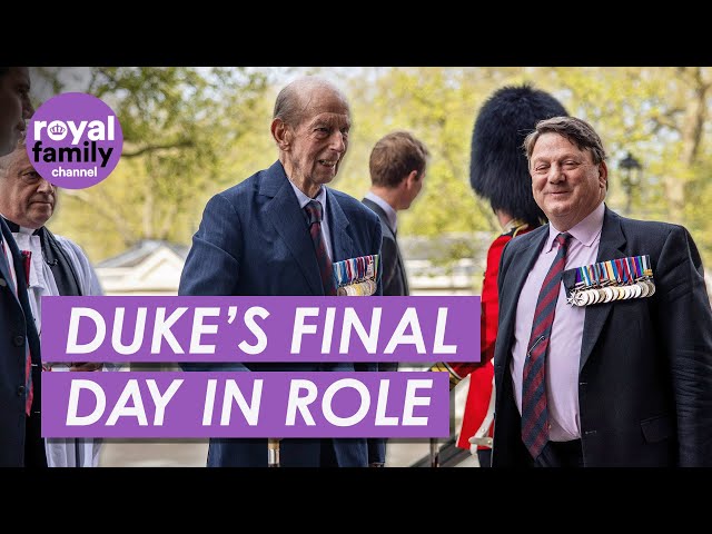 Duke of Kent Hands Over MAJOR Role to Prince Edward