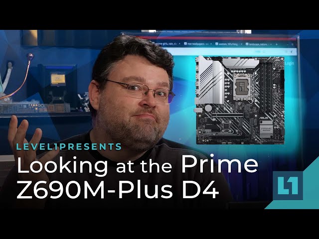 Looking at the Prime Z690M-Plus D4