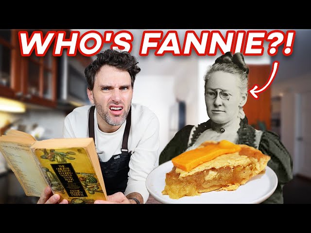 Tripping Over Fannie Farmer's 1896 Apple Pie Recipe