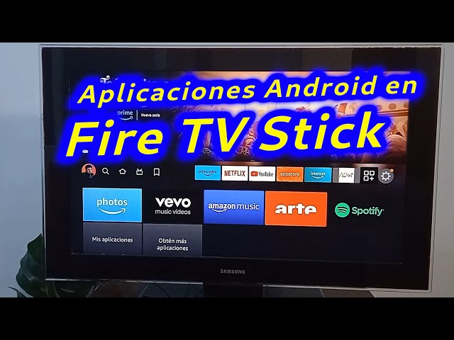 Como instalar cualquier aplicación Android en un Amazon Fire TV Stick, de manera muy sencilla.