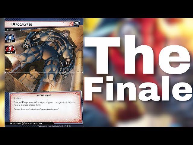 Marvel Champions: Age of Apocalypse Game 5: Magik vs En Sabah Nur Live Replay