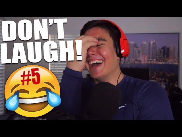 YOU GUYS MADE ME LAUGH LIKE A JAPANESE SCHOOL GIRL | Try To Make Me Laugh #5  (Fan Submissions)