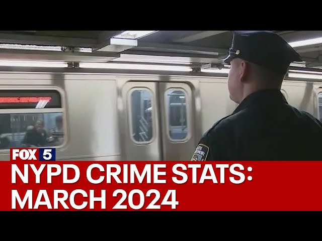 NYPD crime stats: March 2024