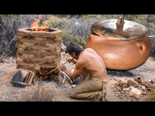 Primitive Pottery: Kiln Fired Cooking Pot