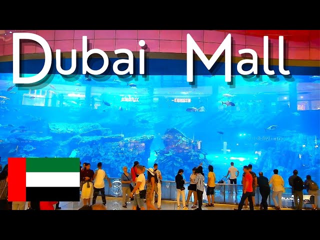 Dubai Mall | World's largest Shopping Mall Walking Tour | United Arab Emirates