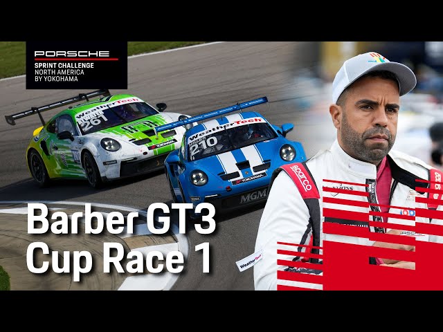 Barber Motorsports Park- Porsche Sprint Challenge North America GT3 Race 1