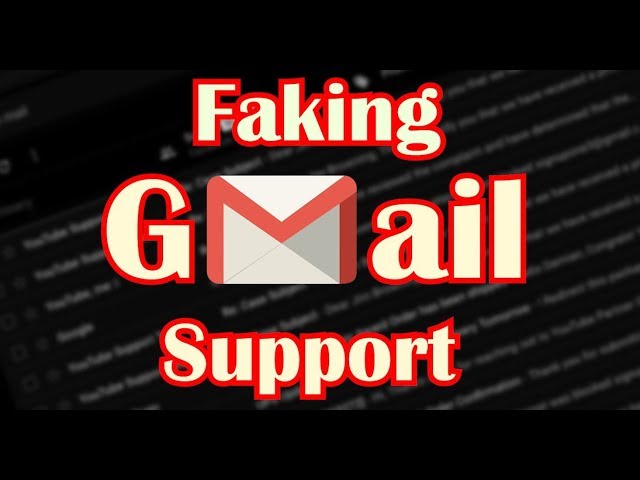 Faking GMail support