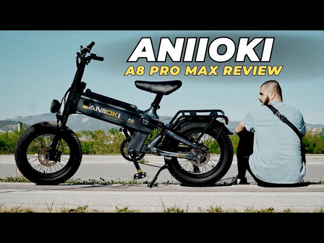 Best long Range E-bike in 2024! Aniioki A8 PRO MAX Review I Range I Battery I Braking I Speed test