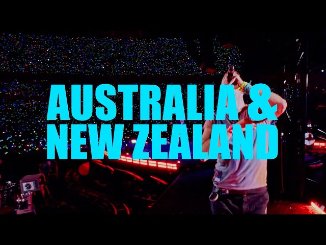 ✨ Coldplay Australia / NZ 2024 Tour (Official trailer)