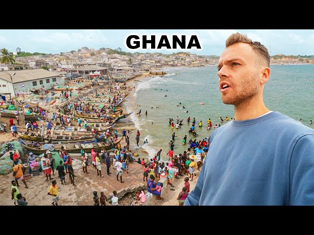 Inside Ghana's Huge Coastal City (life here is surreal)