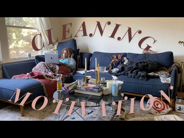 Cleaning when depressed, sick or unmotivated! CLEAN, TIDY AND ORGANIZE WITH ME | CLEANING MOTIVATION