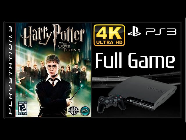 Harry Potter and the Order of the Phoenix (PS3) - Full Game Walkthrough / Longplay (4K60ᶠᵖˢ UHD)