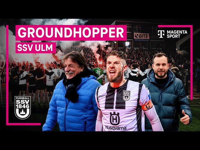 Gelingt der Durchmarsch in die 2. Liga? Groundhopper stoppt beim SSV Ulm | 3. Liga | MAGENTA SPORT