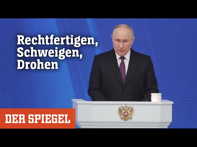 Putins Rede zur Lage der Nation: Diese drei Punkte waren ihm wichtig | DER SPIEGEL