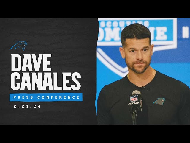 Dave Canales NFL Combine Press Conference