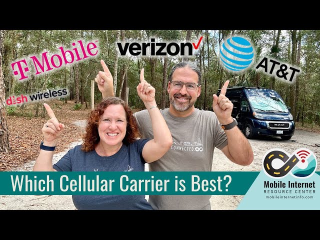 Which Cellular Carrier is BEST for RV Internet? Verizon, T-Mobile, AT&T and Dish Compared