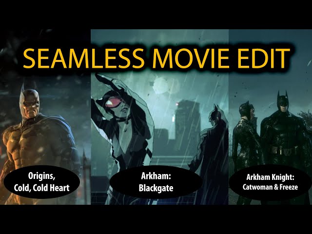 Arkham Origins Seamless Edit (With Arkham: Blackgate, Cold Cold Heart, Arkham Knight Mr. Freeze)