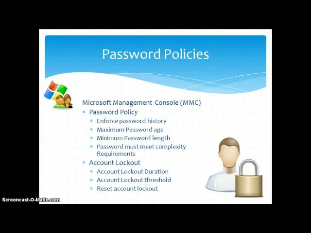 Slide6 - Password Policies