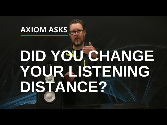 Did You Change Your Listening Distance? Don't Forget To Adjust Your Loudspeaker Placement 🔊