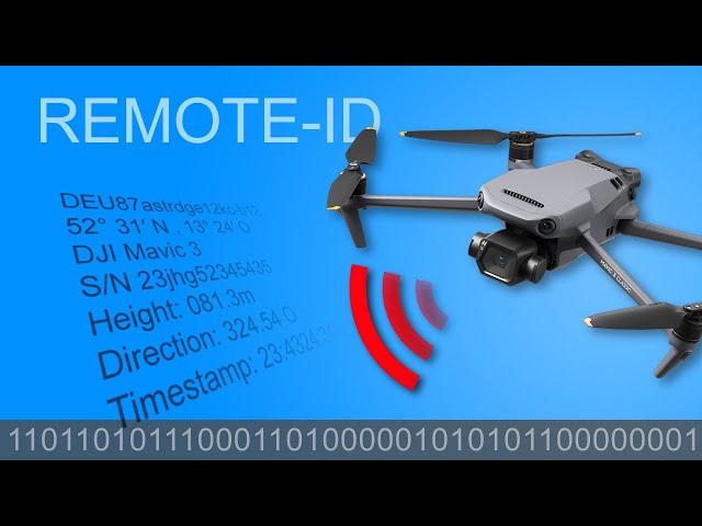 Fernidentifikation von Drohnen mittels Remote ID: Anleitung und Details für DJI Drohnen