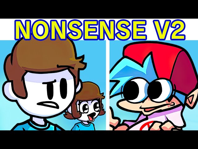 Friday Night Funkin' VS Nonsense V2 + Cutscenes | A Nonsensical Friday Night  (FNF Mod) (Funny Mod)