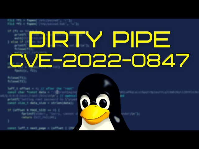 Dirty Pipe - CVE-2022-0847 - Linux Privilege Escalation