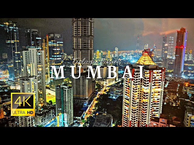 Mumbai, Maharashtra, India 🇮🇳 in 4K 60FPS ULTRA HD Drone Video