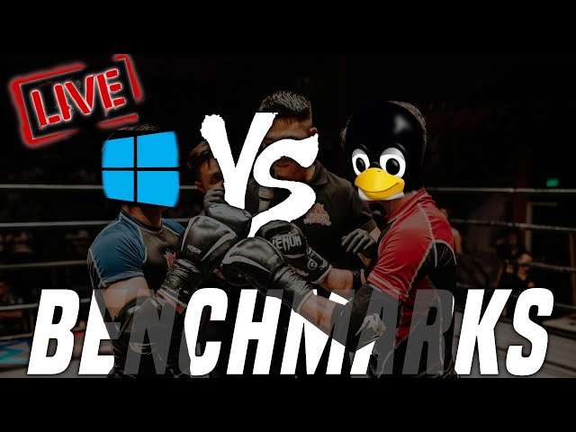 🔴 Live - Linux vs Windows 11 Gaming Benchmarks - The Tale of the tape...