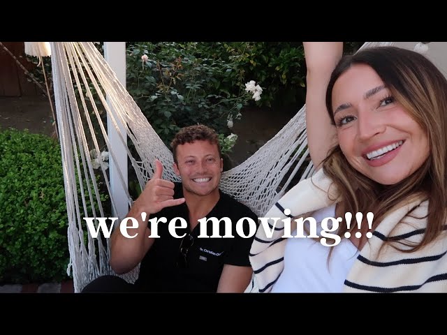 MOVING VLOG: moving into a dreamy beach bungalow in North Pacific Beach, San Diego