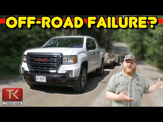 Towing, Off-Roading and Hauling Payload in the 2021 GMC Canyon AT4 - A True Off-Roader?