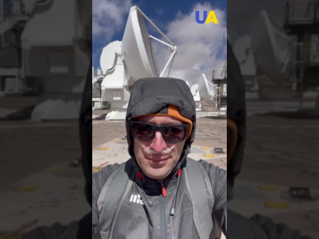 The UATV journalists visited the Atacama Large Millimeter Array