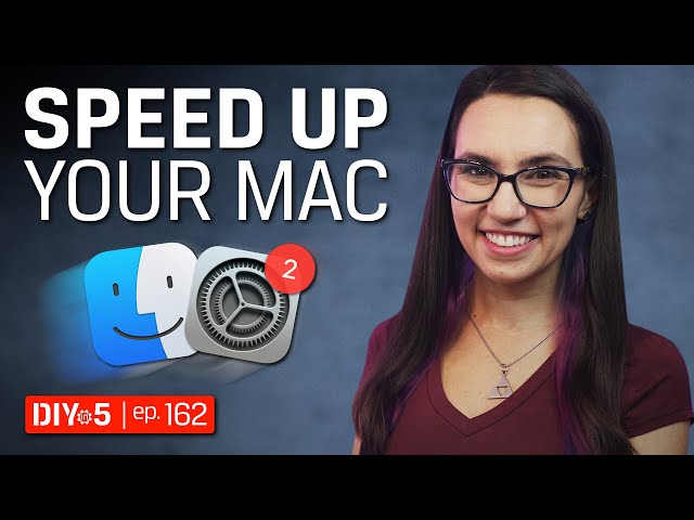 Is your Mac running slow? How to Make your Mac Faster 🍎 DIY in 5 Ep 162