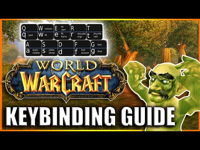 QUICK GUIDE TO KEYBINDING IN WORLD OF WARCRAFT -  Learn how to keybind EFFICIENTLY!