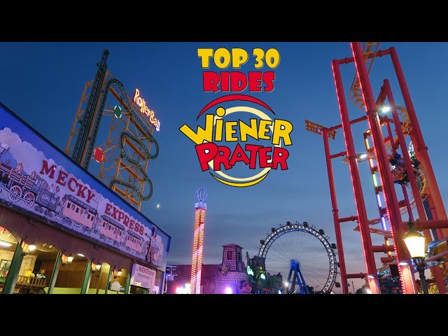 Top 30 Rides at Wiener Prater | Coasters, Crazy Flats, & Dark Rides!