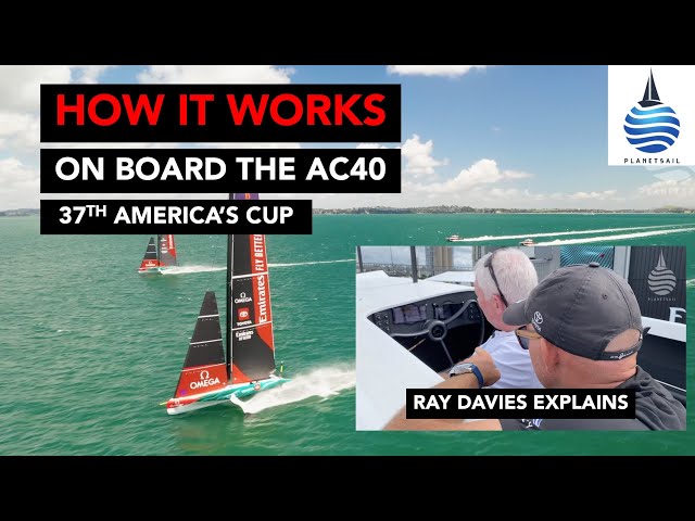 On Board an AC40 with Ray Davies