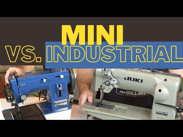 Mini Walking Foot Vs Industrial Walking Foot Sewing Machine Sailrite and Juki Compared