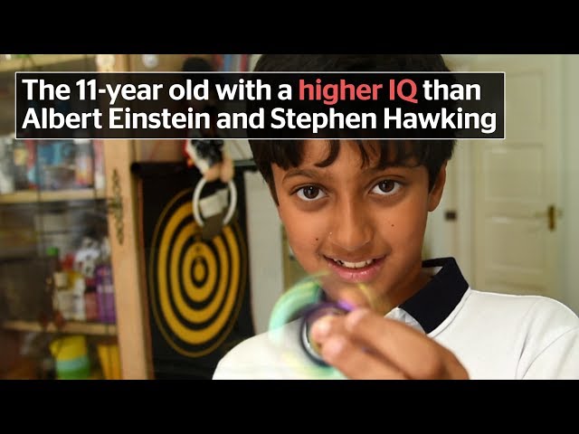 Meet the 11-year old with a higher IQ than Albert Einstein and Stephen Hawking