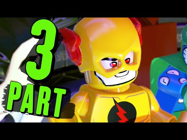 LEGO DC Super Villains Walkthrough Gameplay Part 3 - Reverse Flash