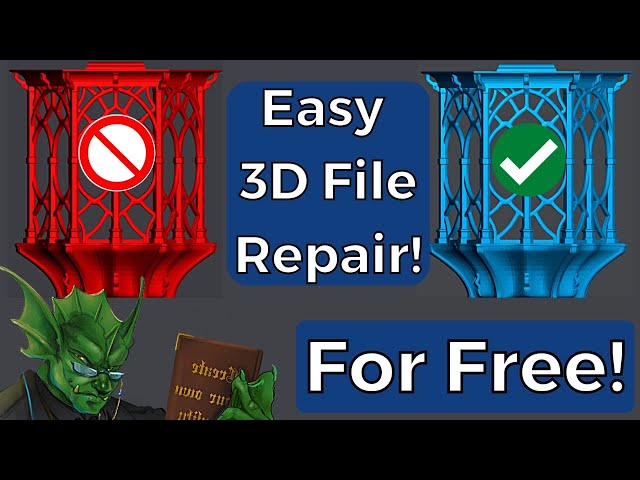 How to Repair/Fix 3D Models the Easy Way!