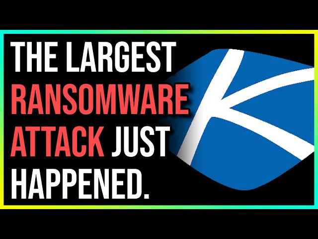 The Biggest Ransomware Attack in History Just Happened...